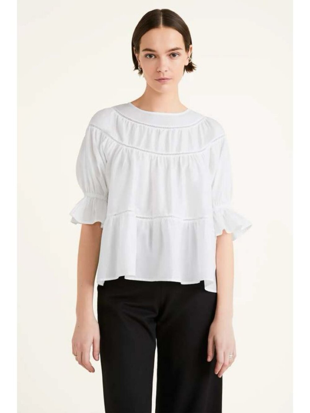 Merlette white Sol blouse, size XS